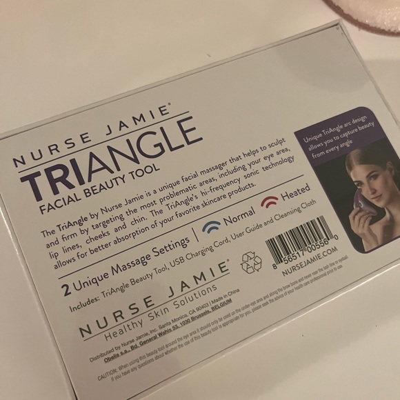 💎NWT Nurse Jamie Triangle Facial Beauty Massage Tool, new in box - Picture 4 of 7